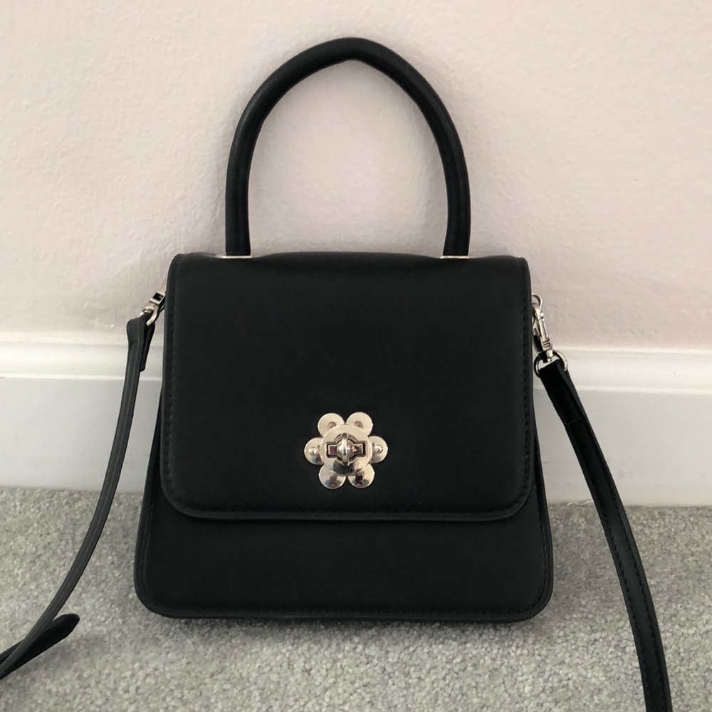 NWOT Faux Leather Crossbody/Wrist Bag